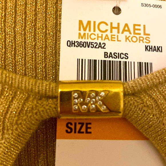 Gold shimmer sweater, Michael Kors NWT - Picture 15 of 15